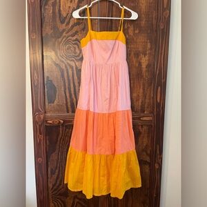 J crew color block dress